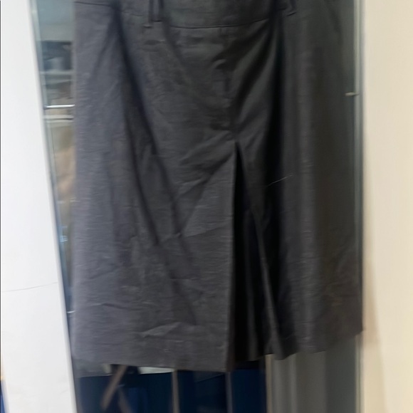 Armani Collezioni Charcoal Classic A-Line Skirt - Made in Italy - Picture 5 of 6